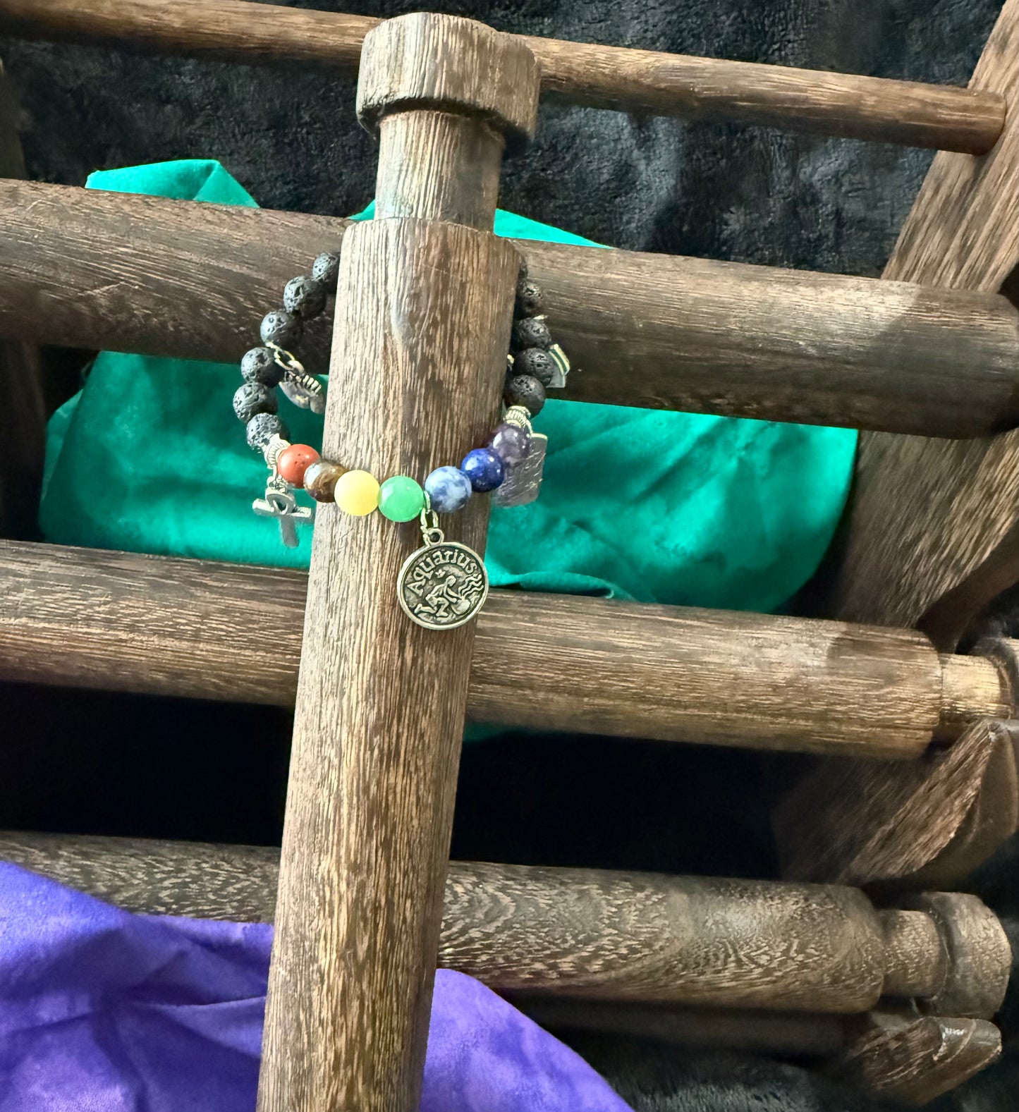 Chakra Aquarius bracelet