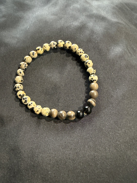 Dalmatian Jasper Bracelet
